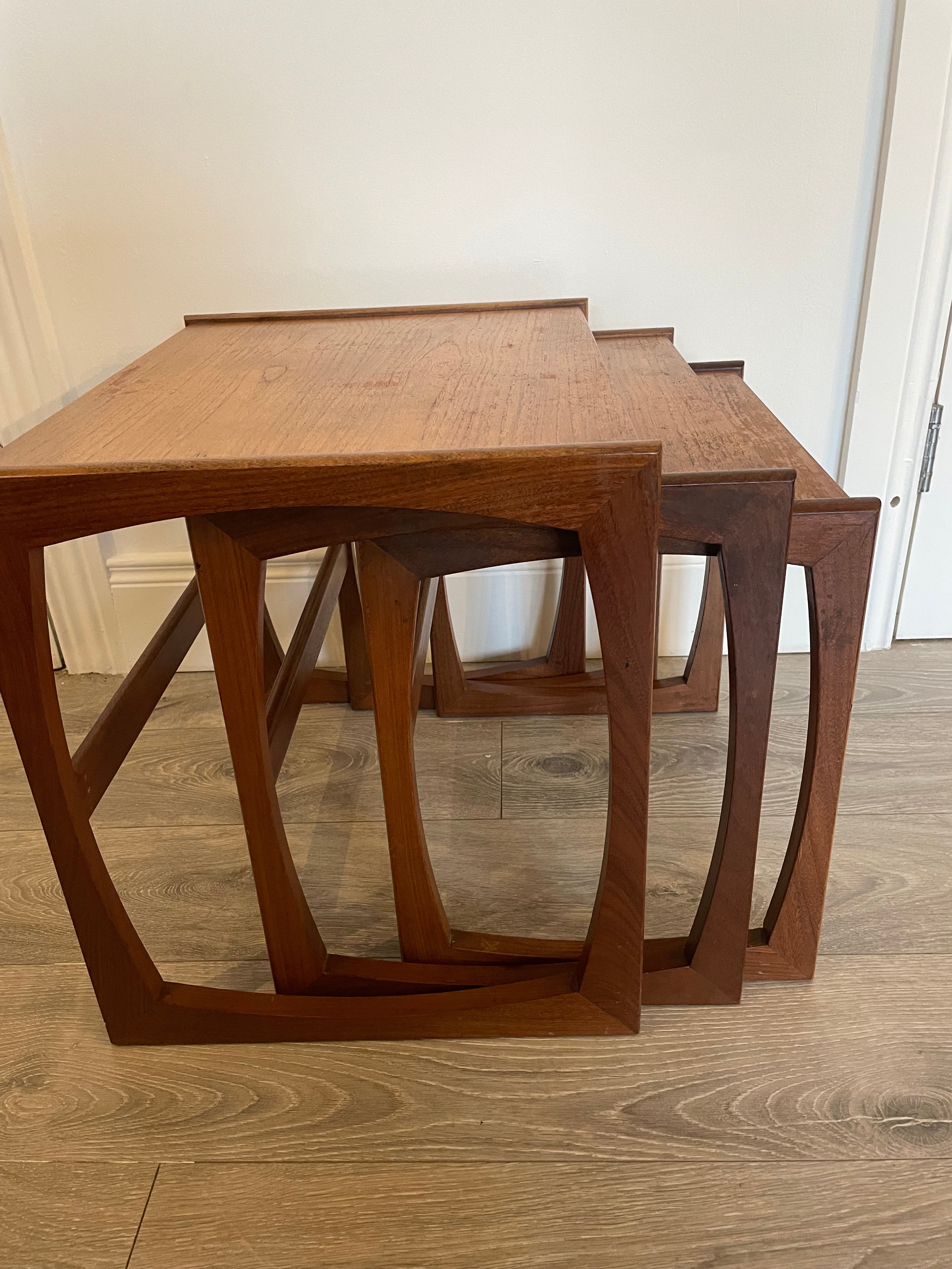 G Plan Quadrille nest of tables – Grace & Joy
