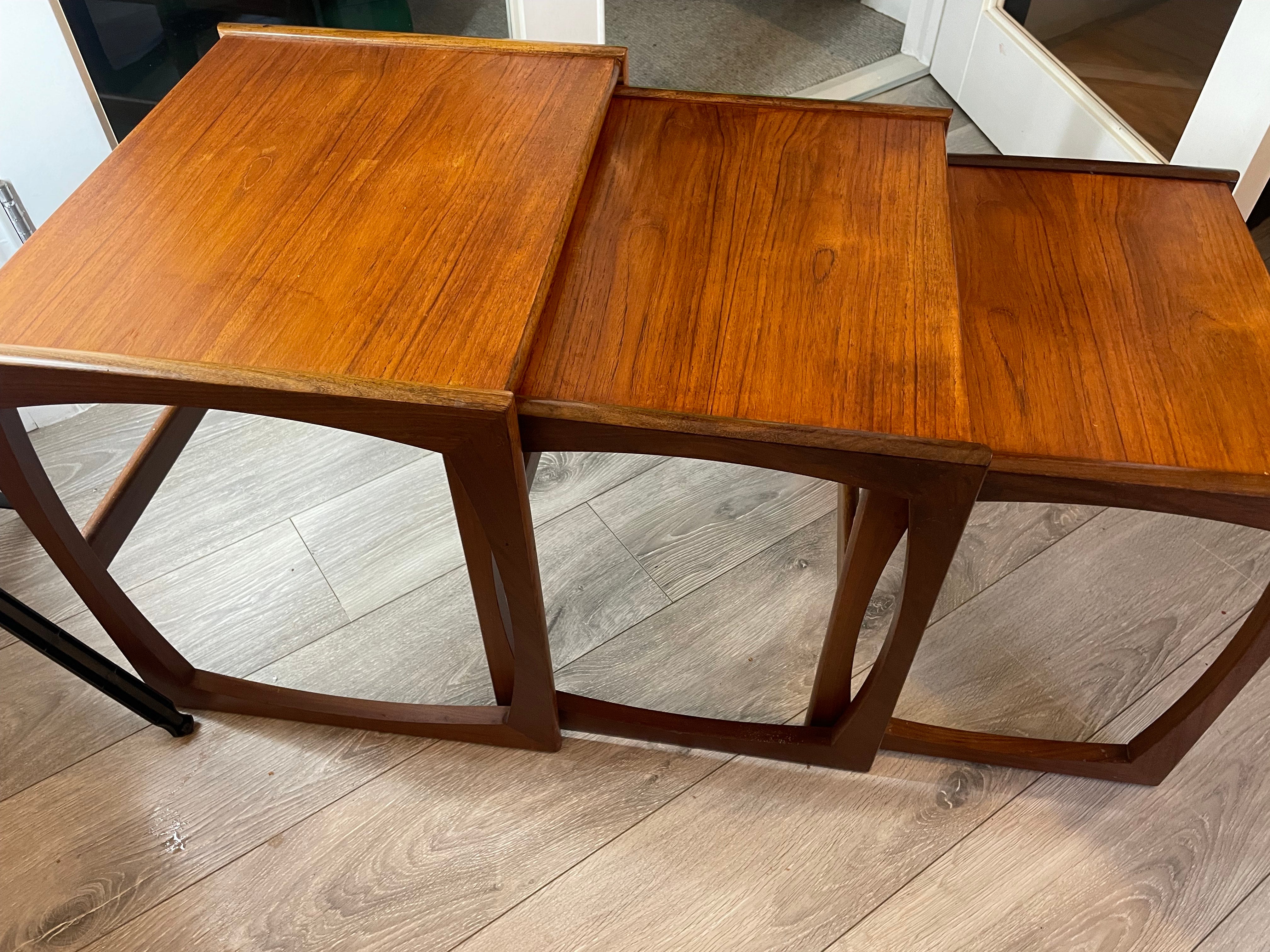 G Plan Quadrille nest of tables