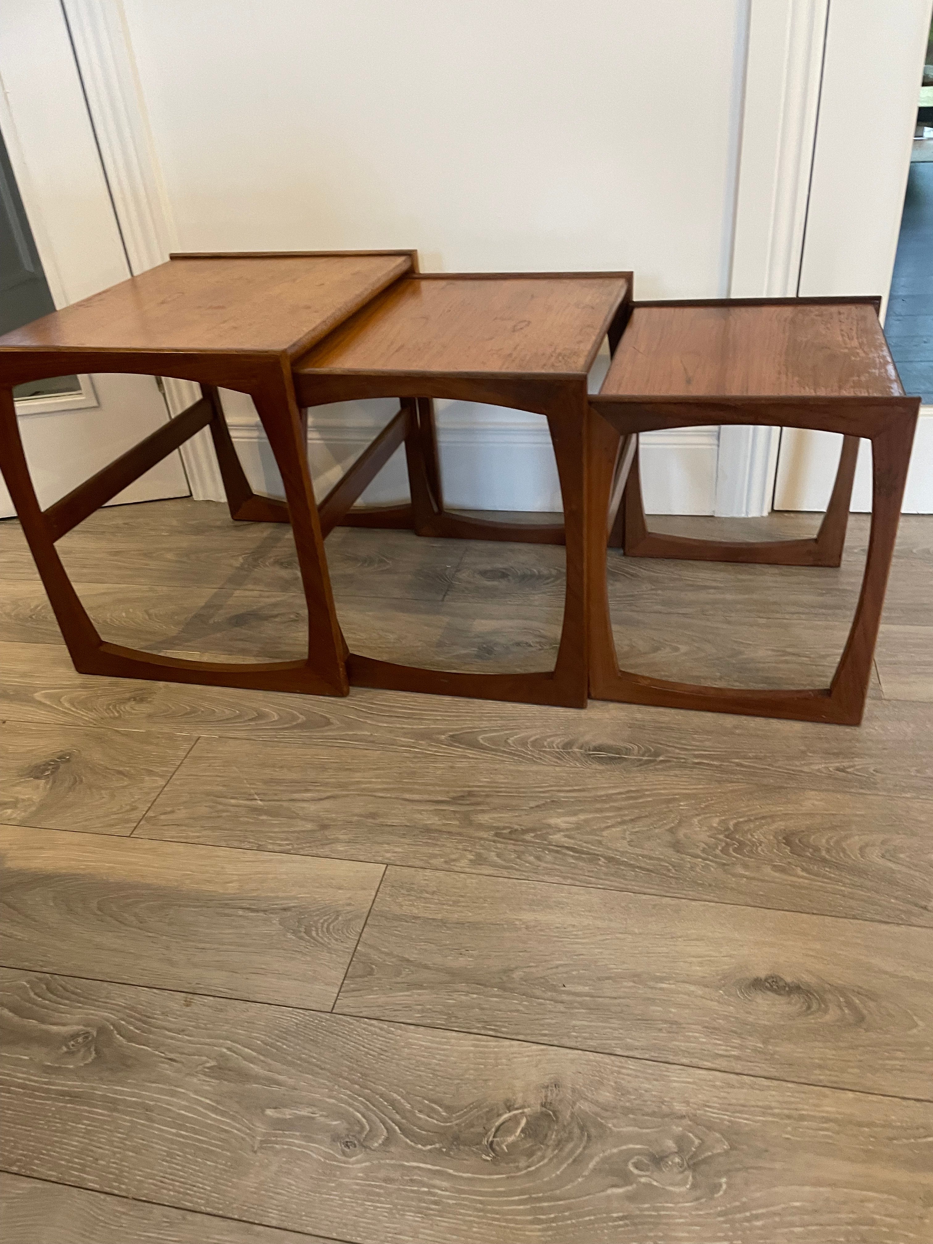 G Plan Quadrille nest of tables