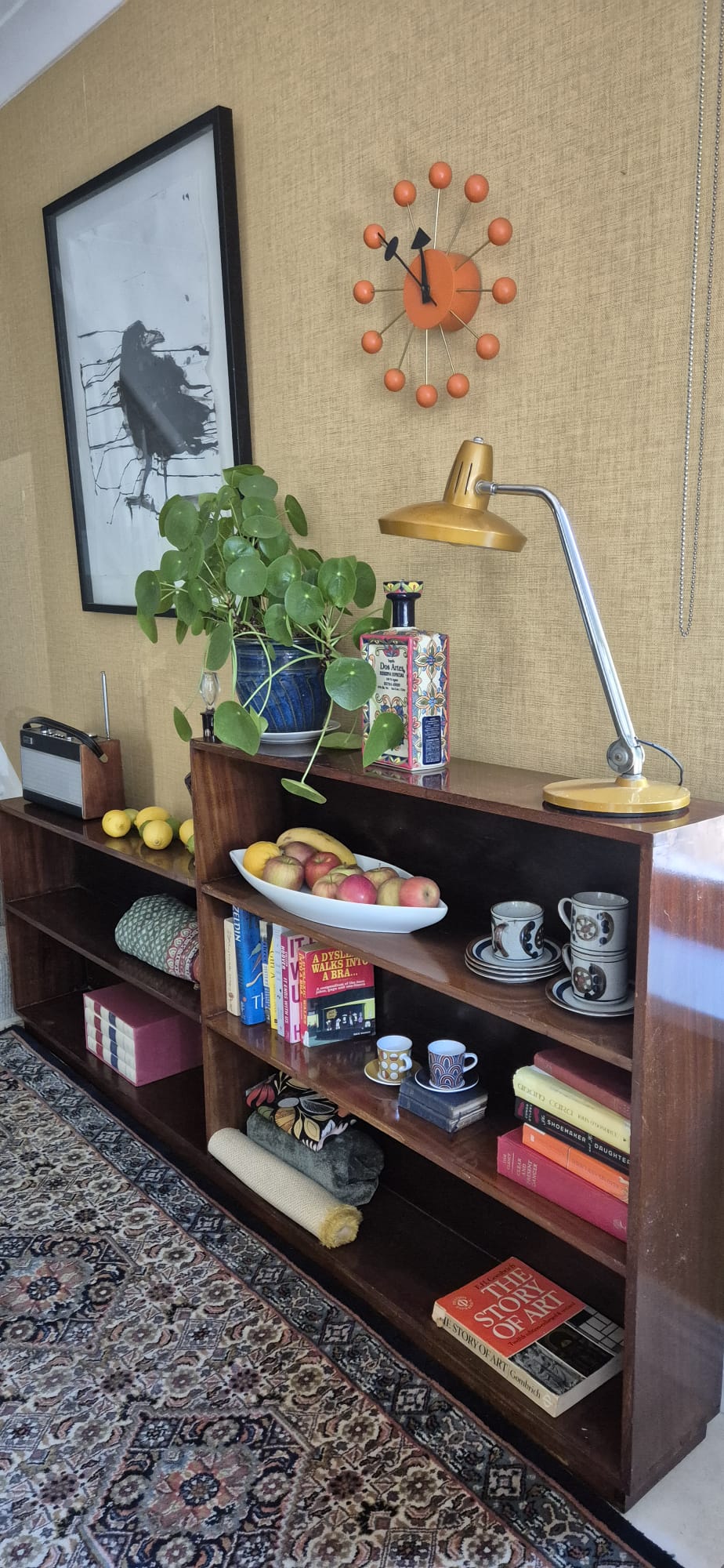 Large mahogany bookcase by Grace & Joy Furniture