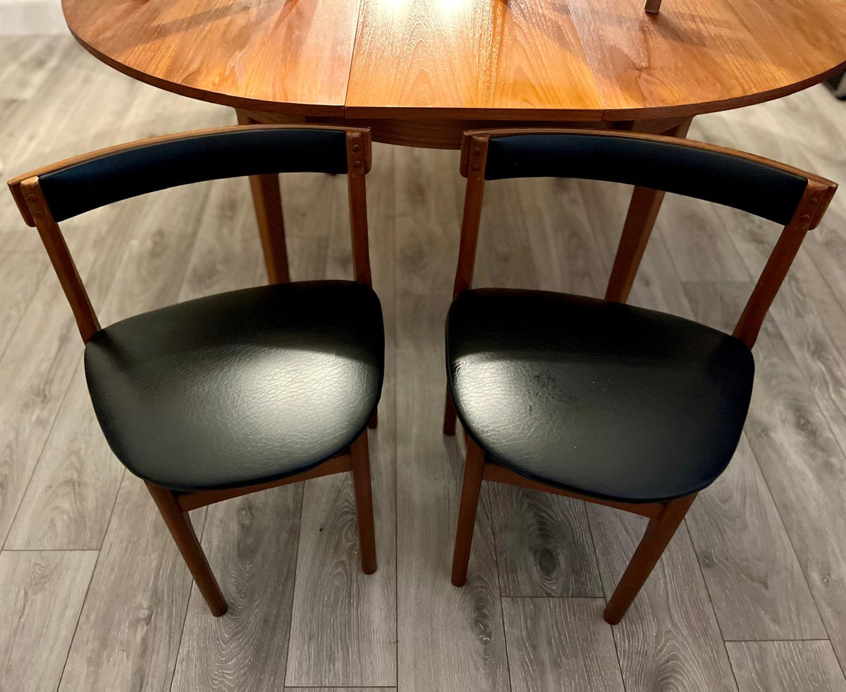 Restored Dining Table & 4 chairs by McIntosh