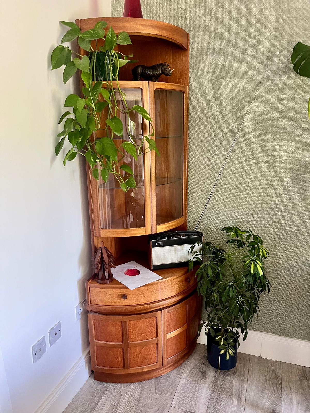 Mid Century Nathan Corner Unit by Grace & Joy Furniture