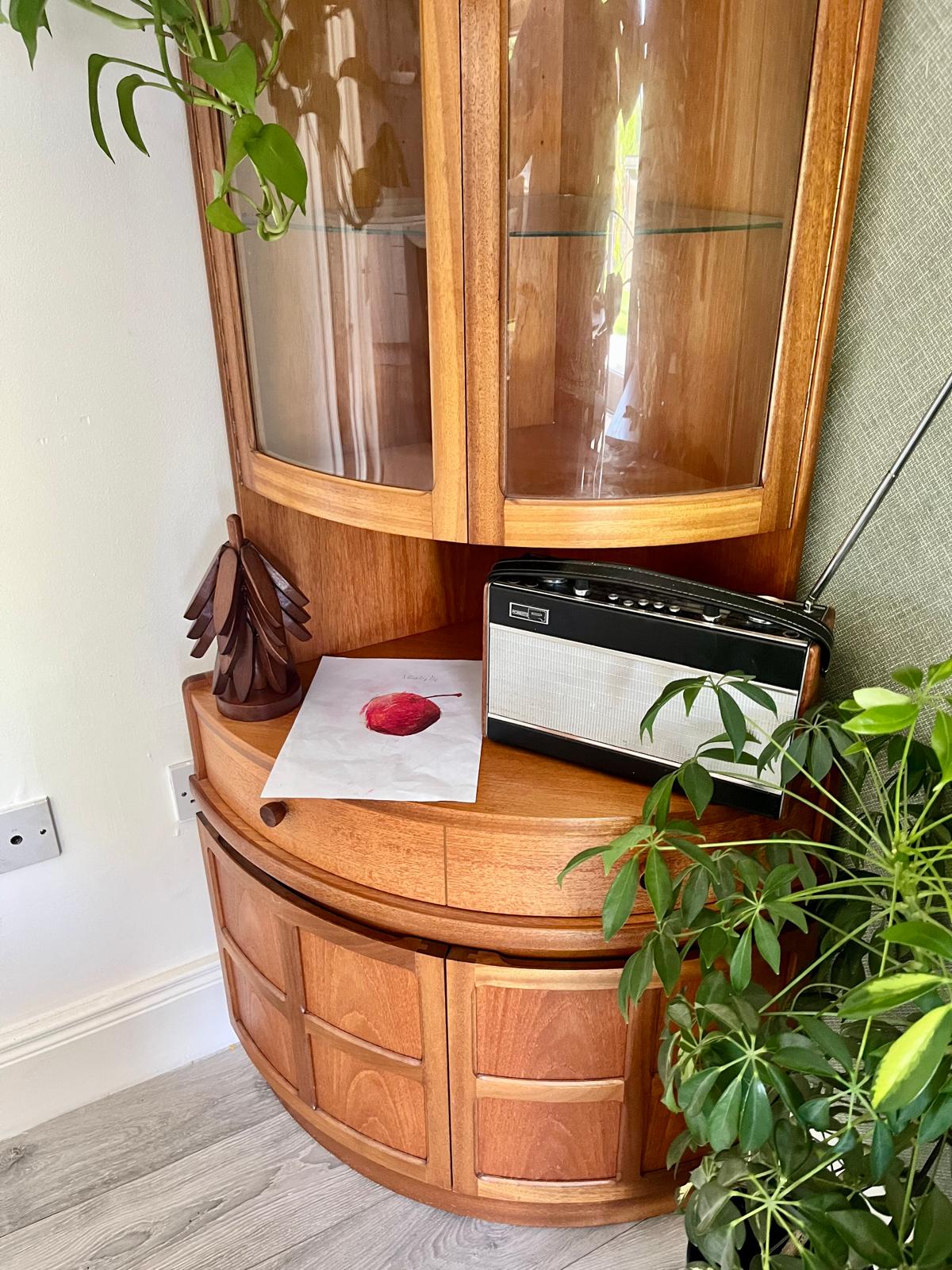 Mid Century Nathan Corner Unit by Grace & Joy Furniture