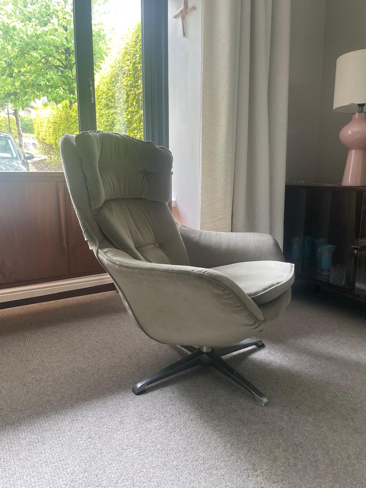 mid century egg chair - Grace and Joy