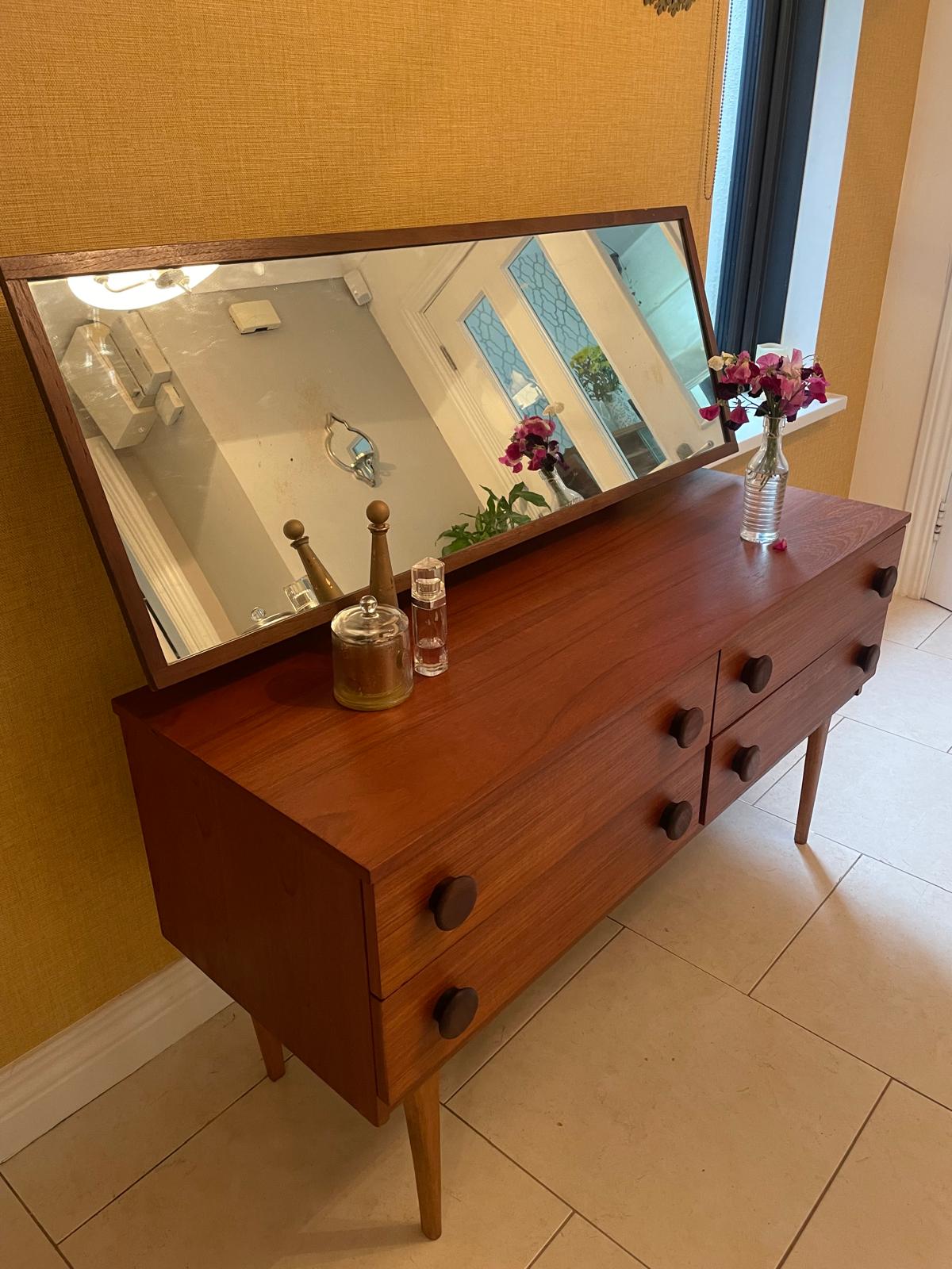 Restored Mid Century Dressing Table by Grace & Joy Furniture