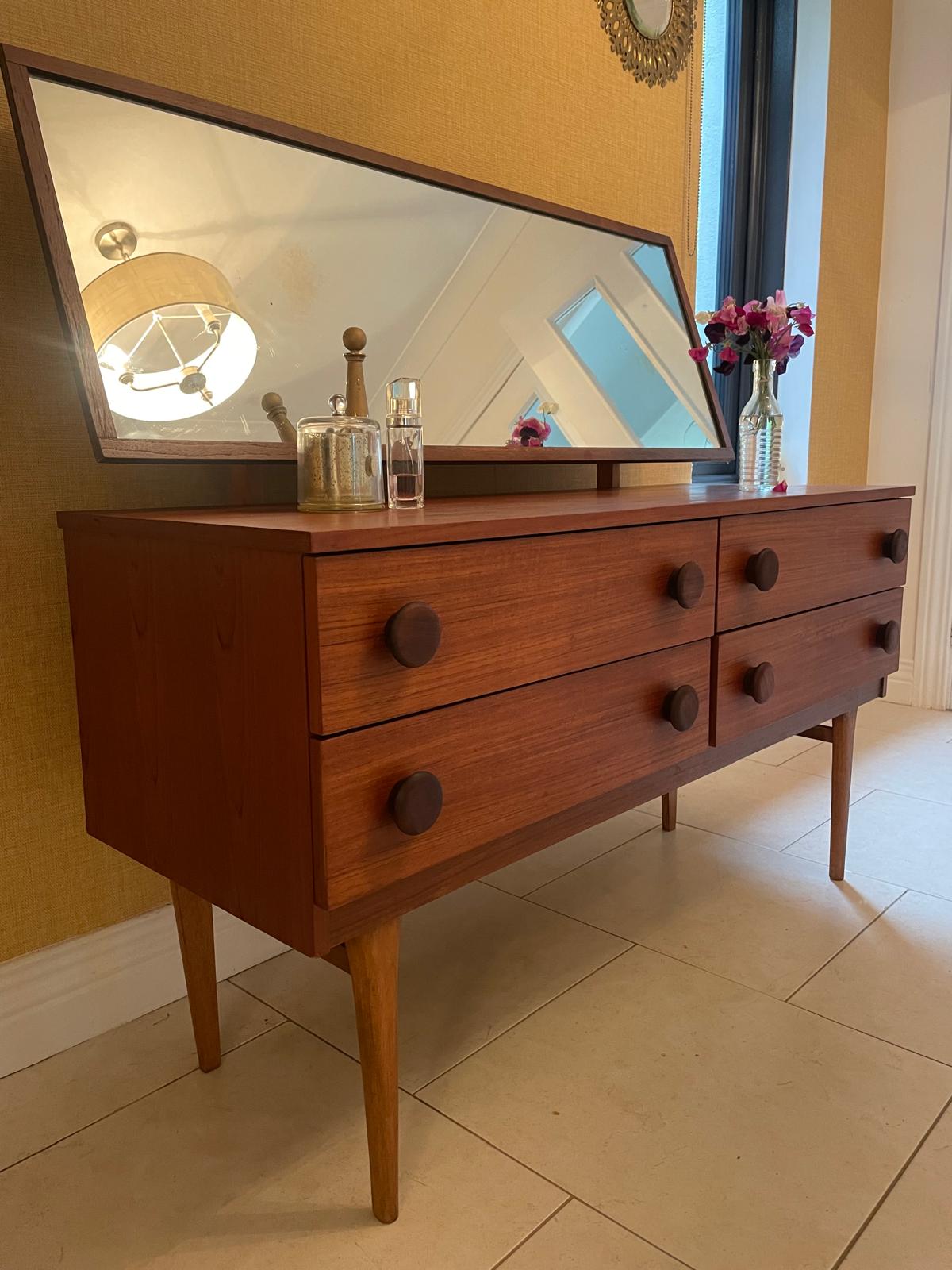 Restored Mid Century Dressing Table by Grace & Joy Furniture