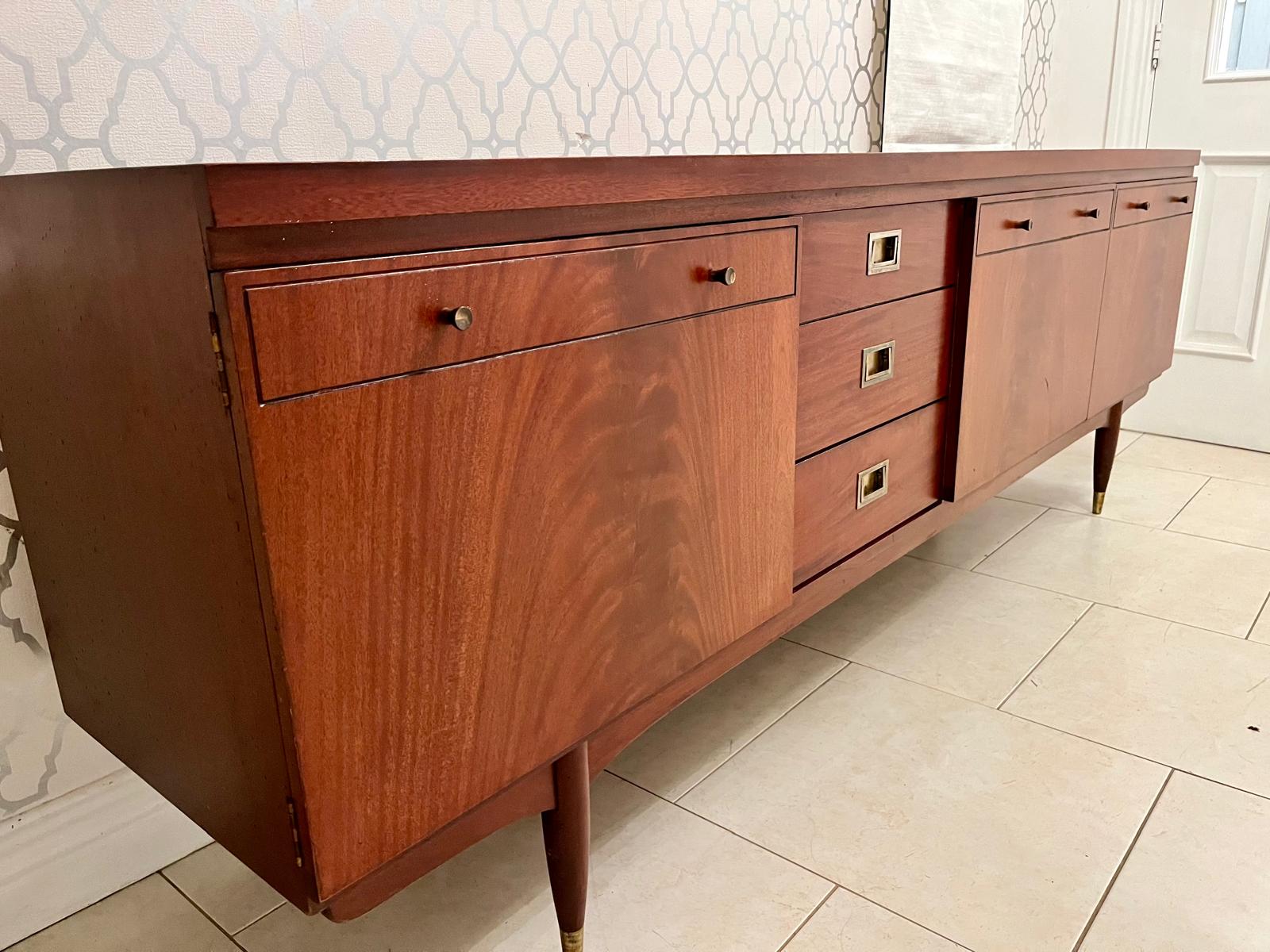 Greaves & Thomas mahogany sideboard