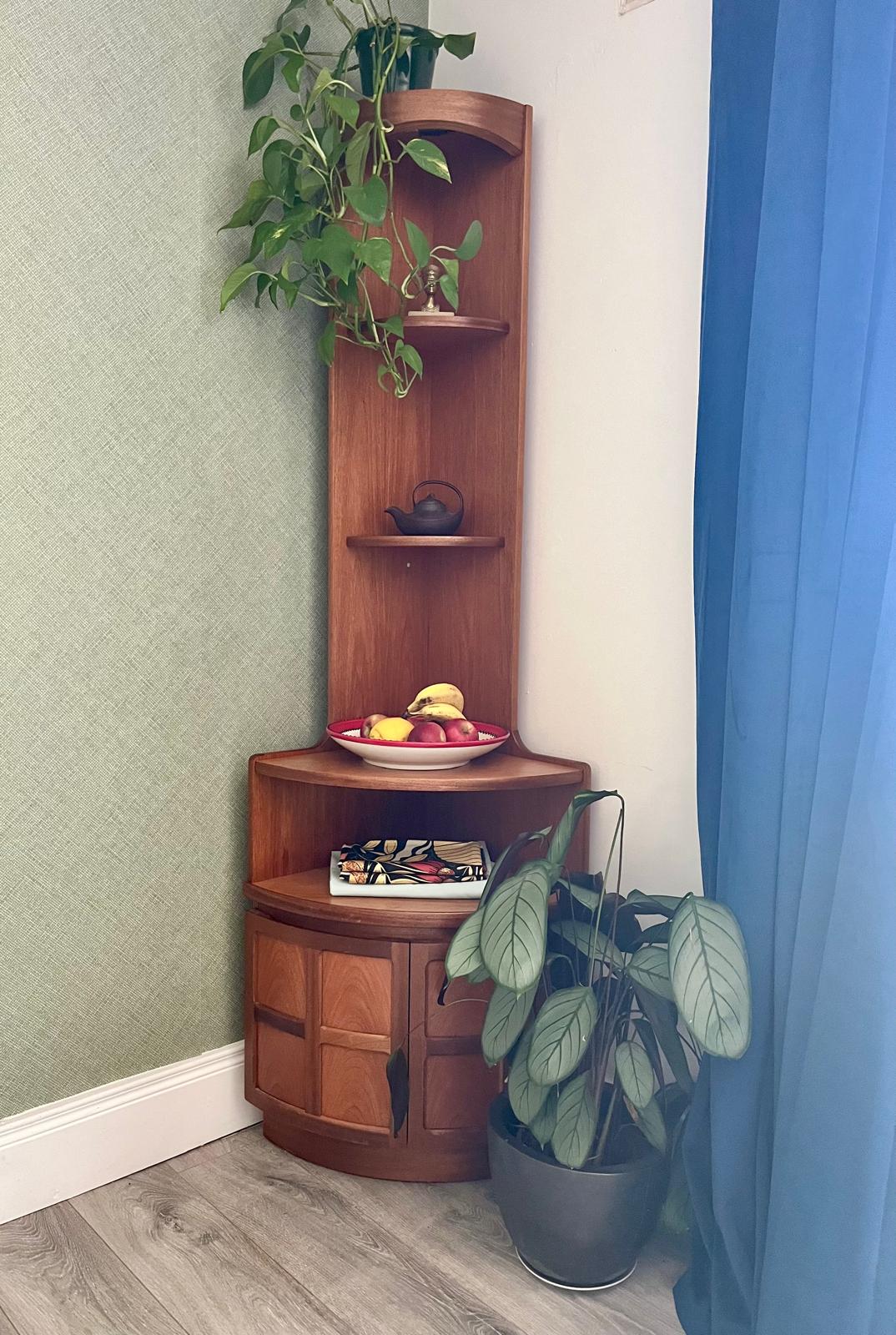 Mid Century Nathan Corner Unit by Grace & Joy Furniture