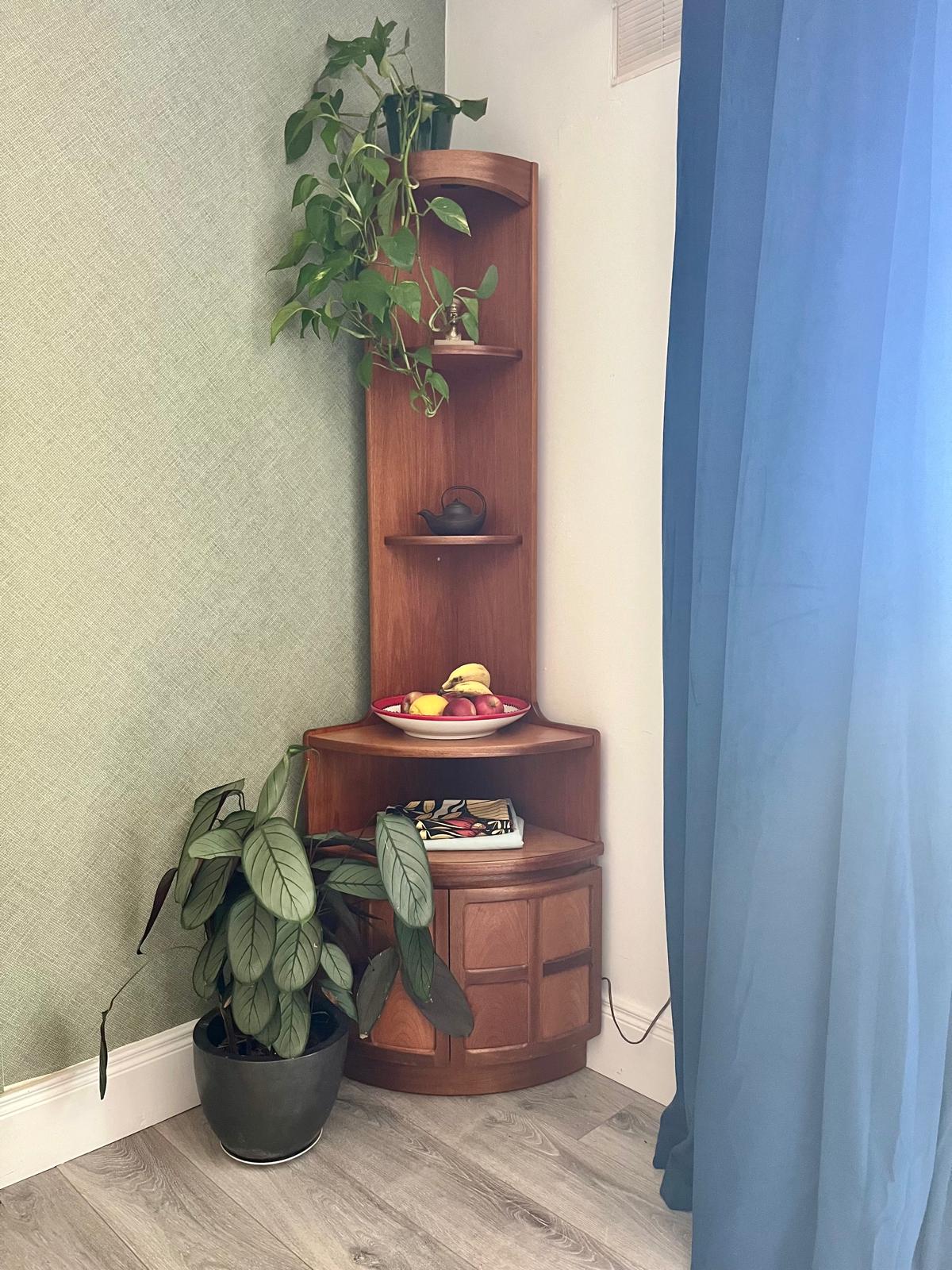 Mid Century Nathan Corner Unit by Grace & Joy Furniture