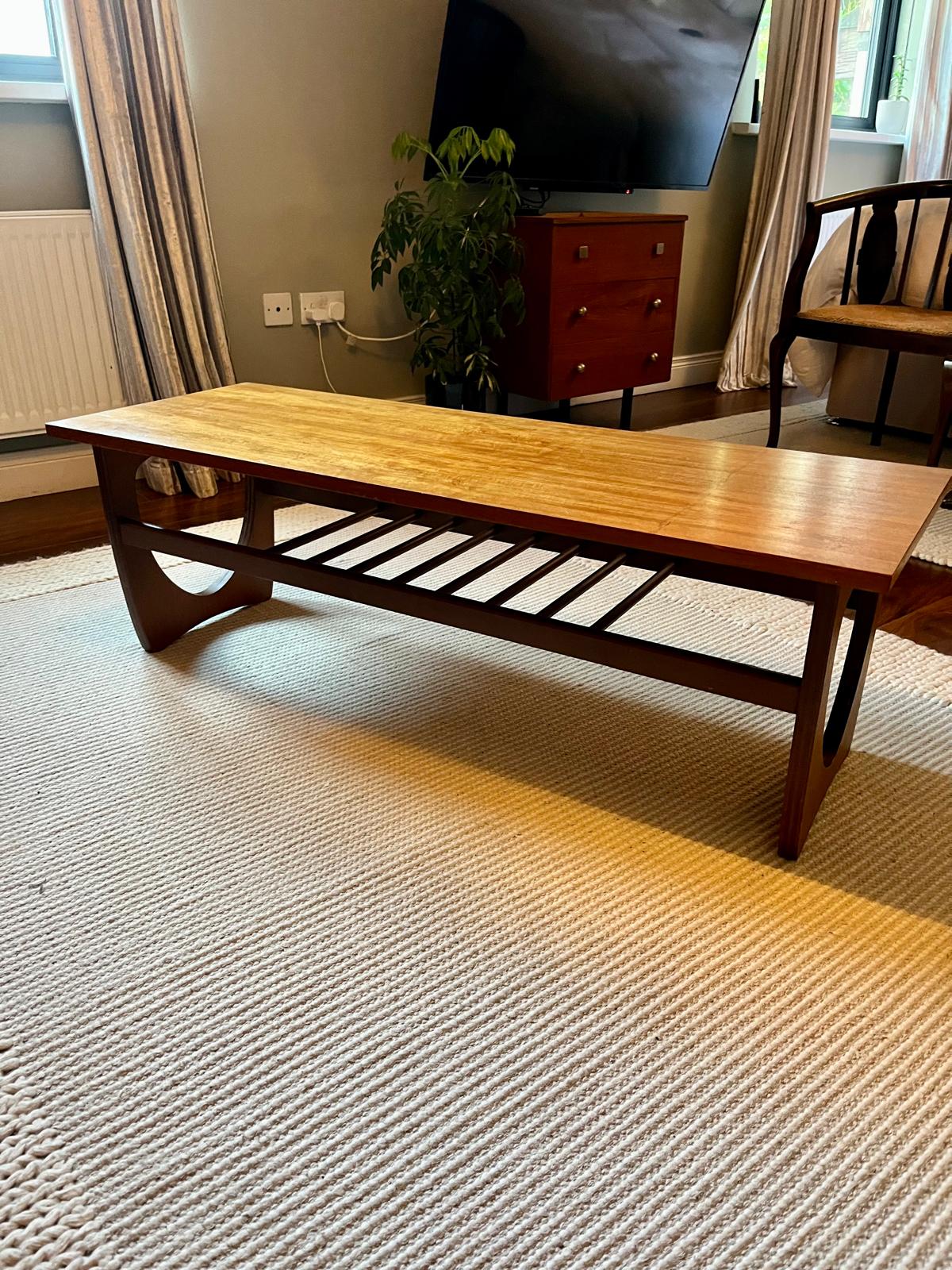 Mid century coffee table