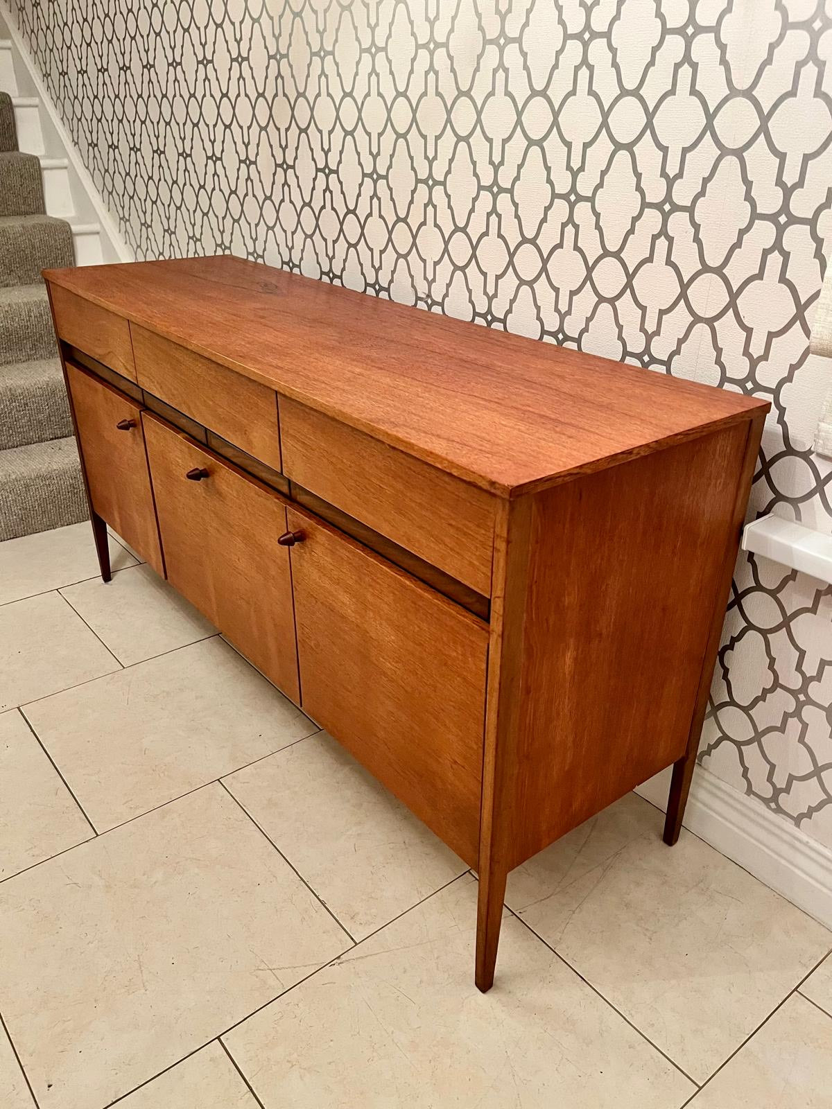 Restored mid century teak sideboard