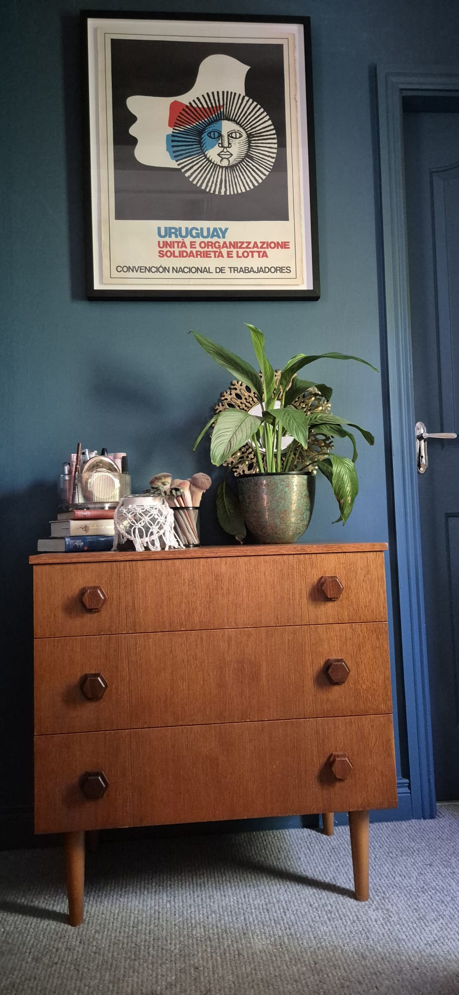 Mid Century Teak Chest of Drawers