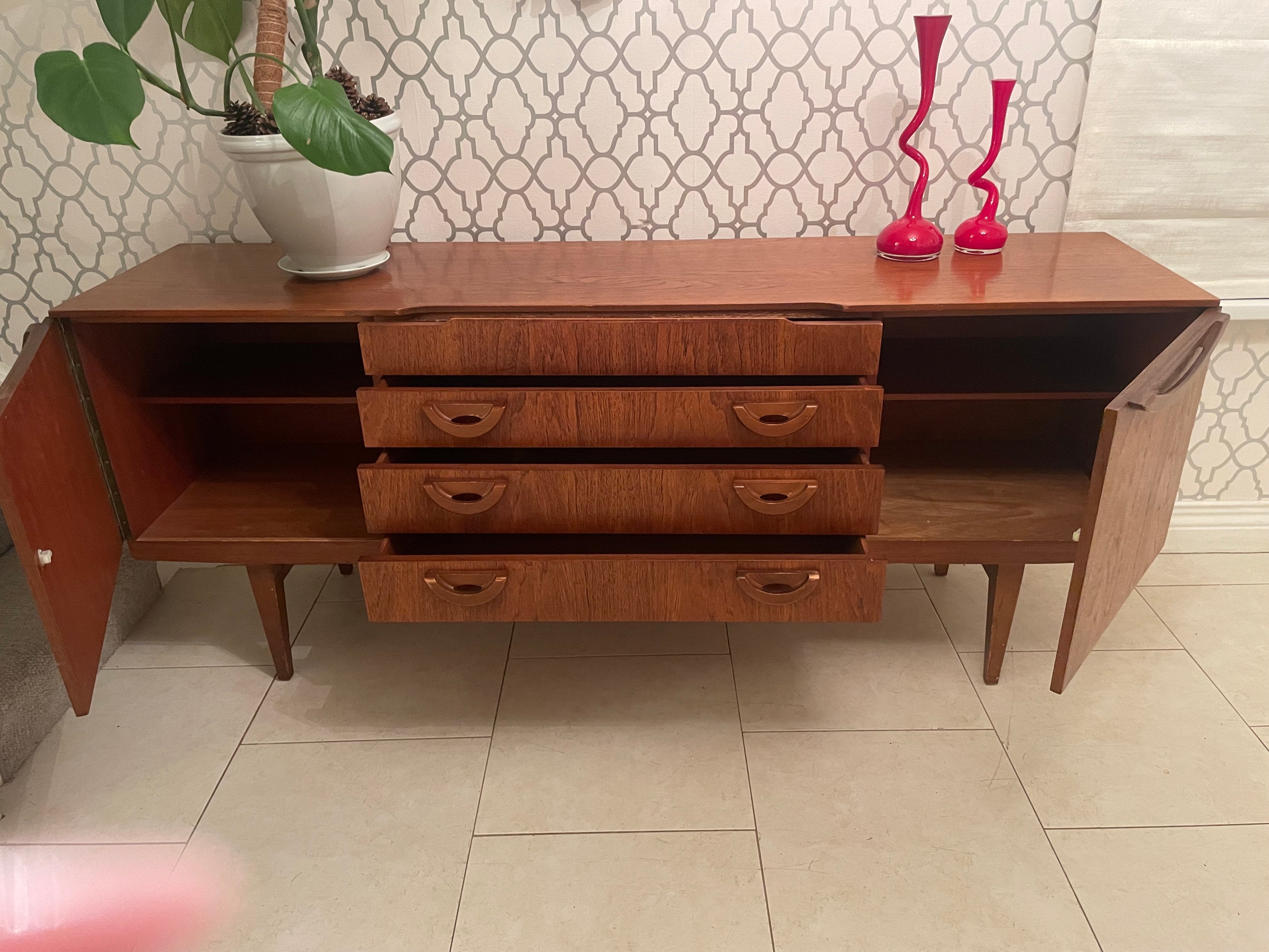 Mid Century teak sideboard by Beautility.