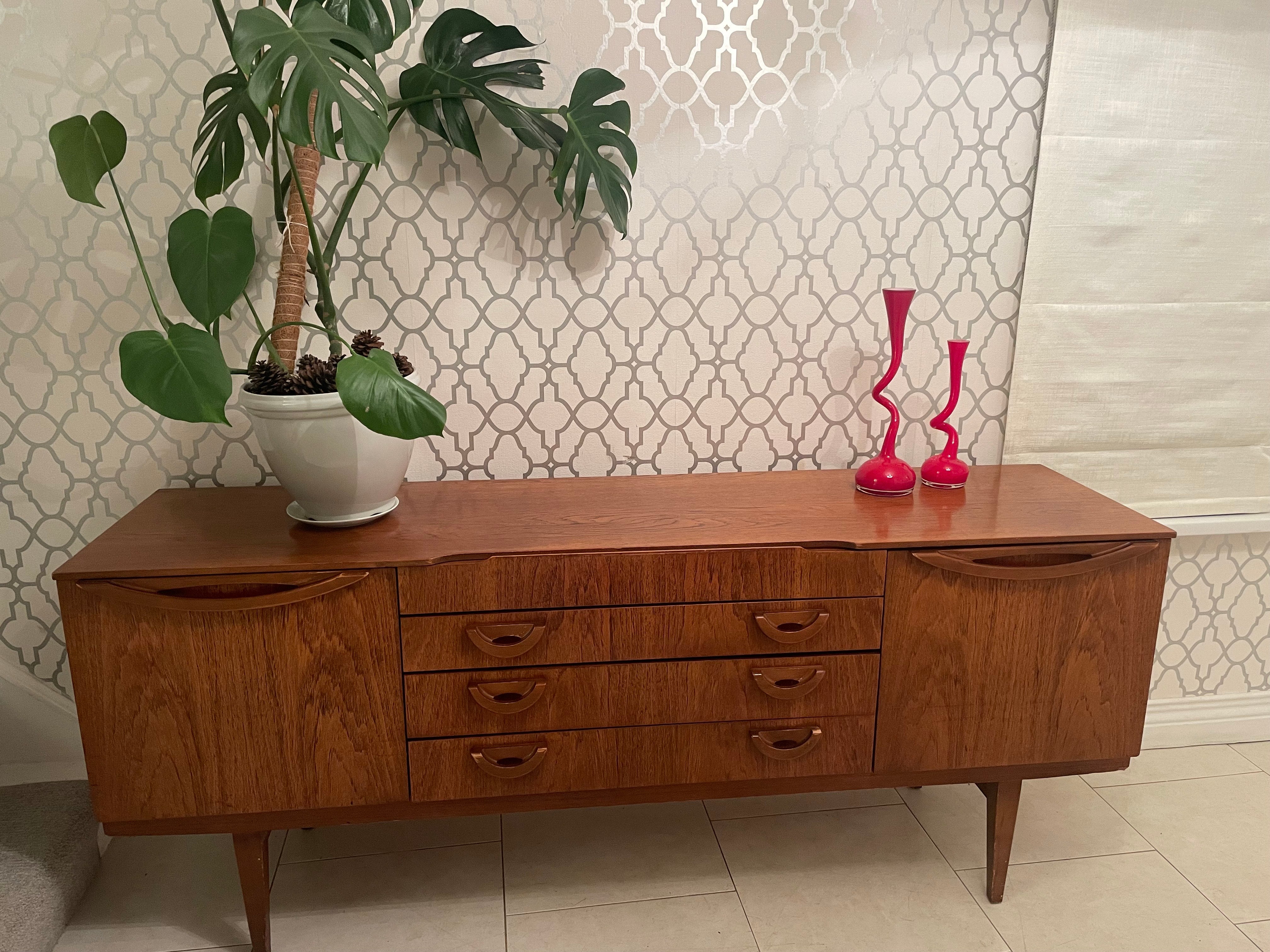Mid Century teak sideboard by Beautility.