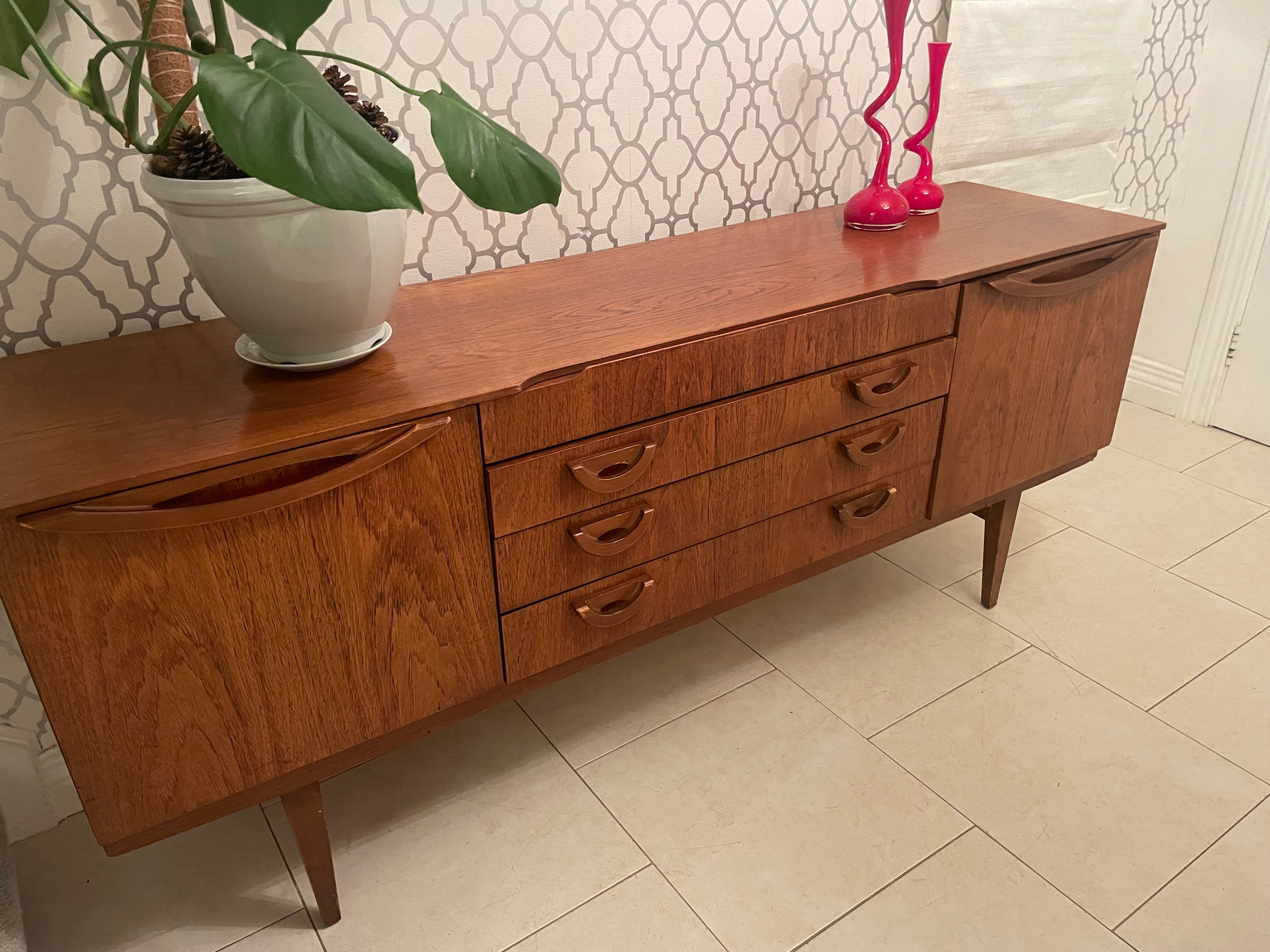 Mid Century teak sideboard by Beautility.
