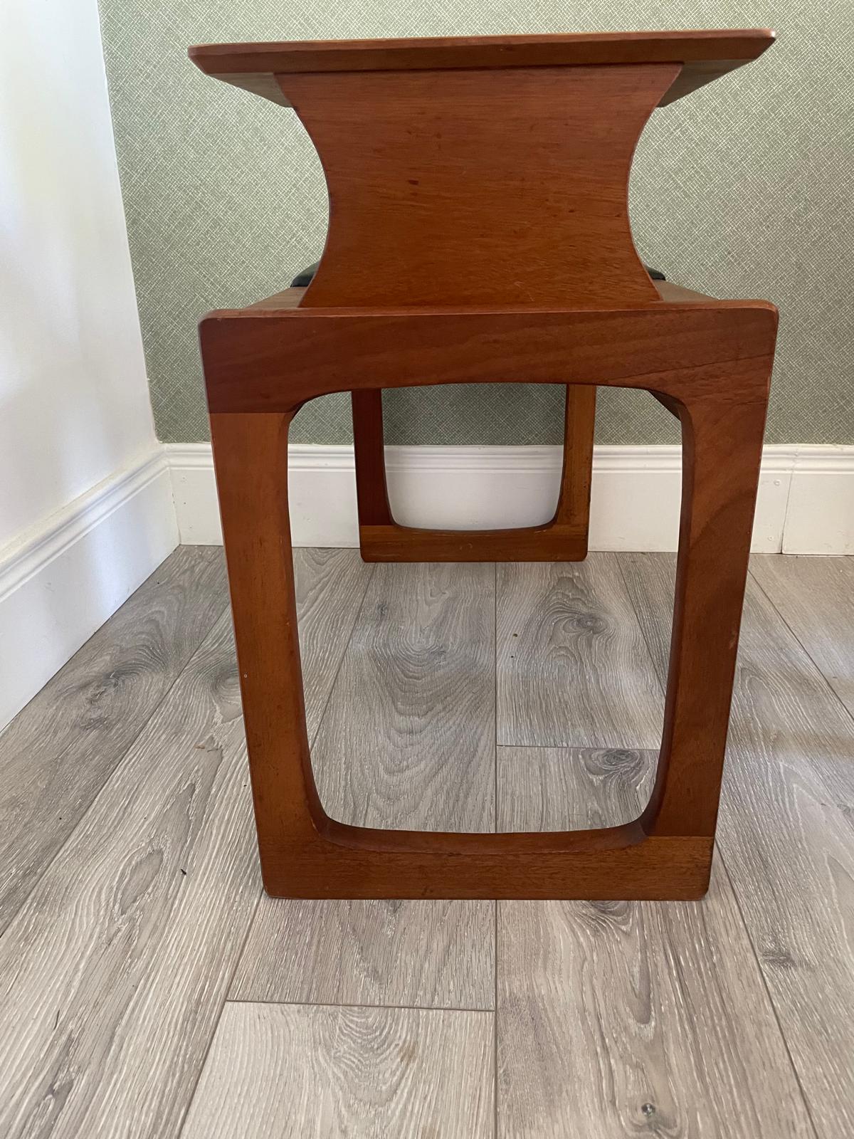 Mid century teak telephone table by Grace & Joy Furniture