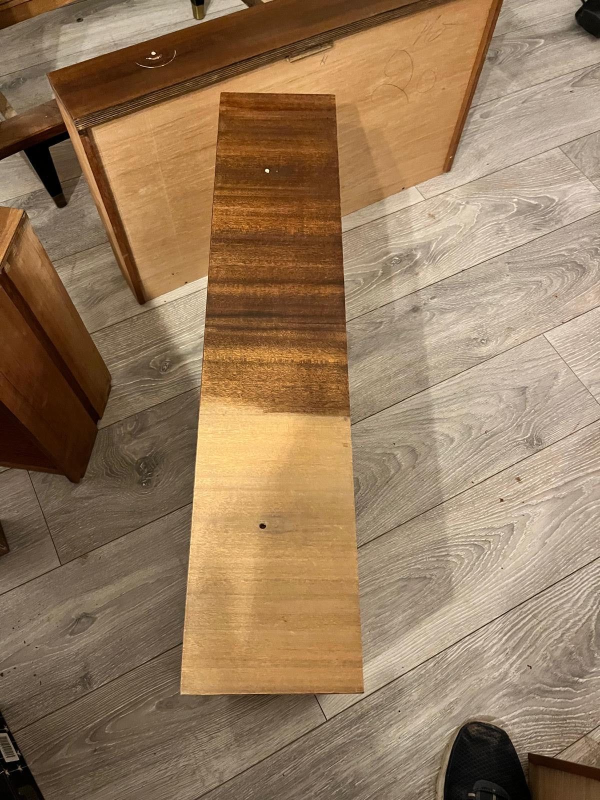 Restored Mid-century tru-style tallboy chest