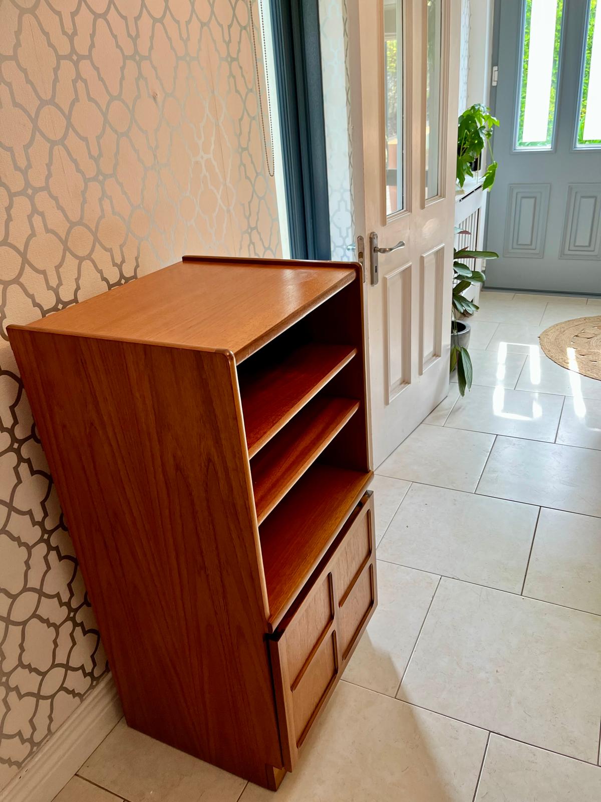 Teak Hifi Cabinet by Nathan