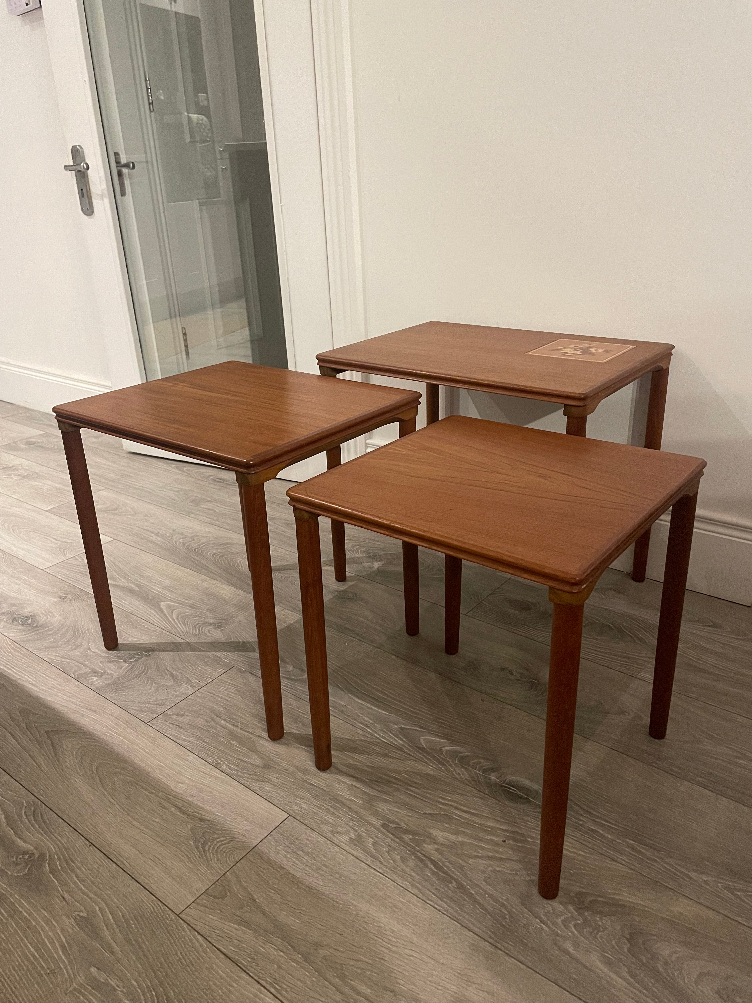Nest of Danish tables