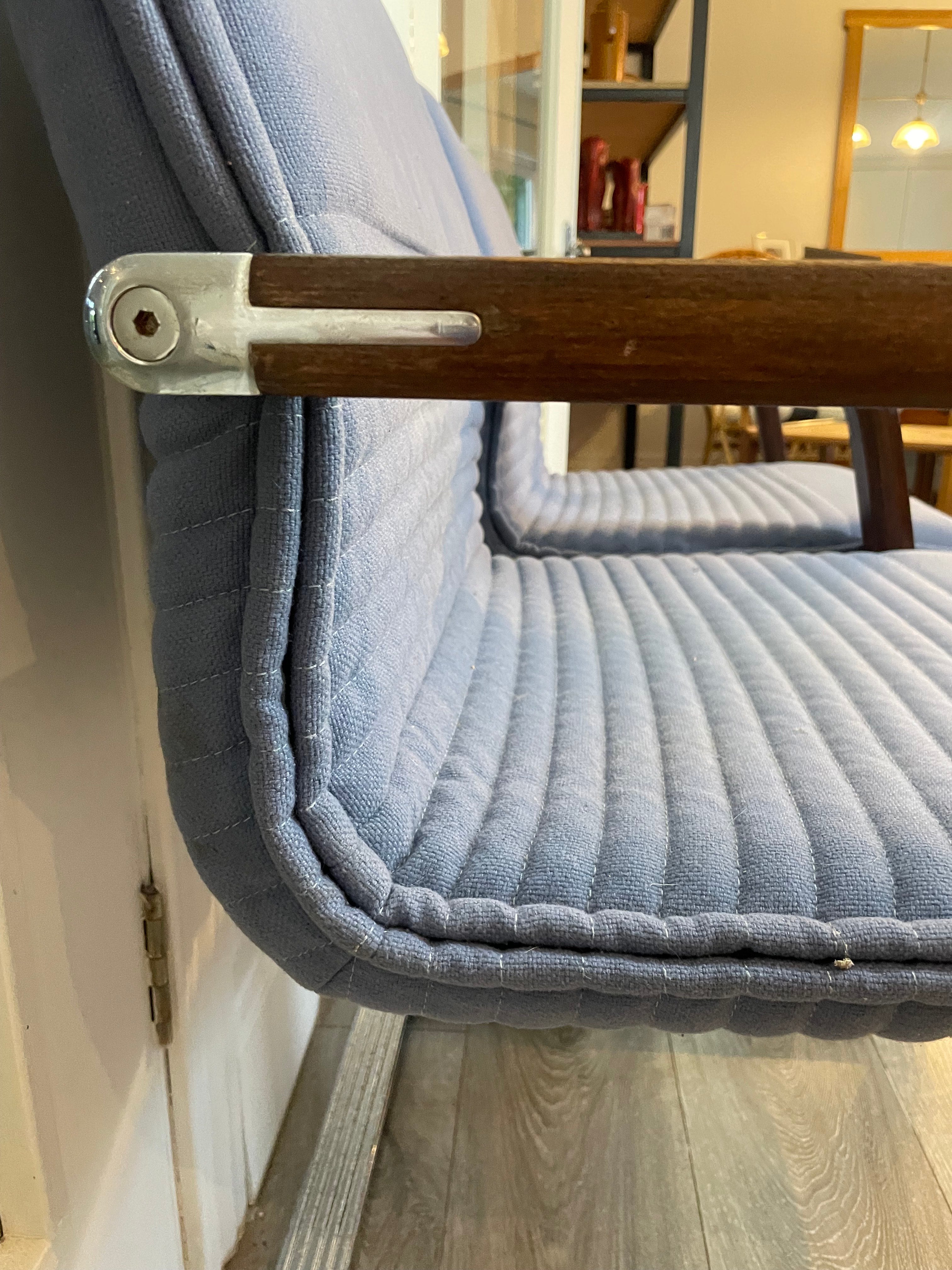 Pair of Wikhahn West German cantilever chairs