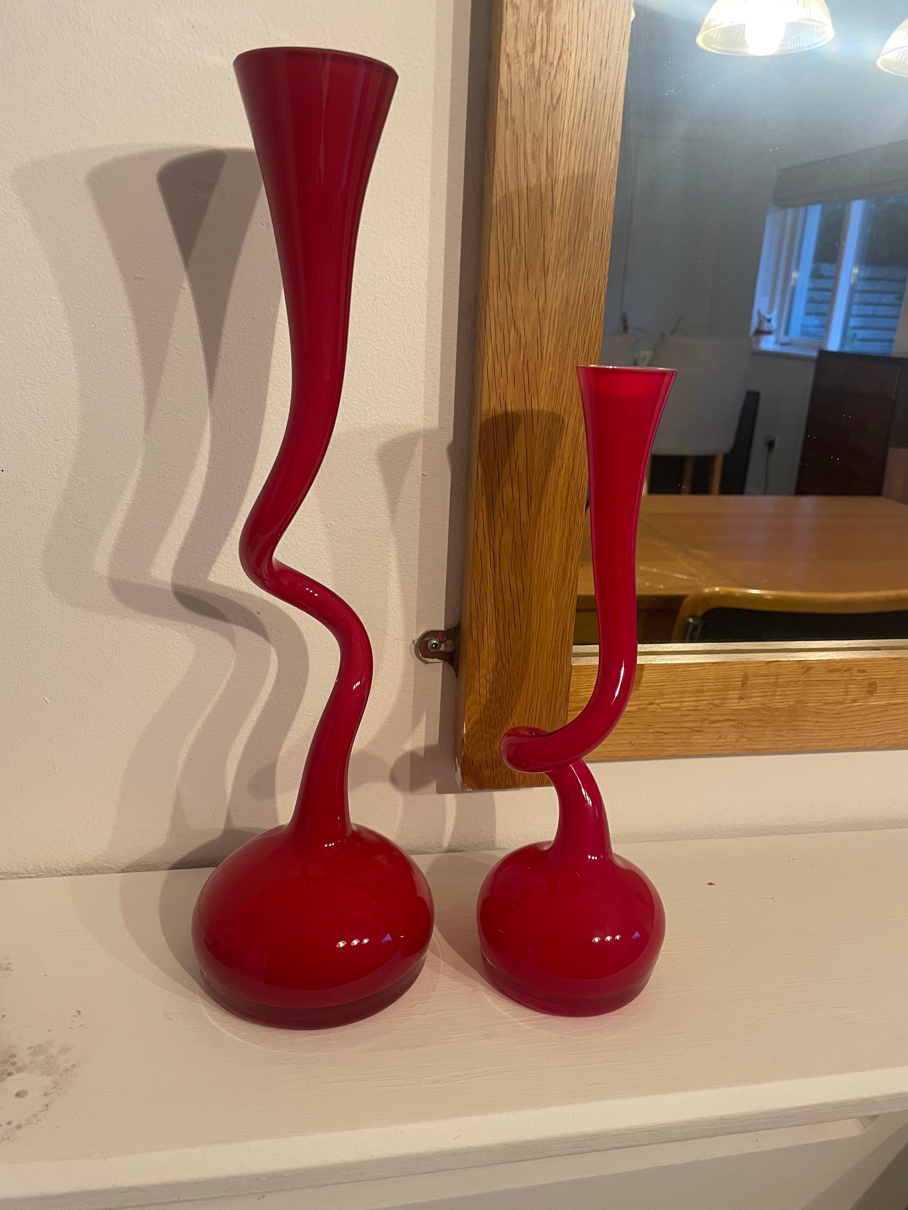 Pair of swing vases by Britt Bonnesen for Normann Copenhagen