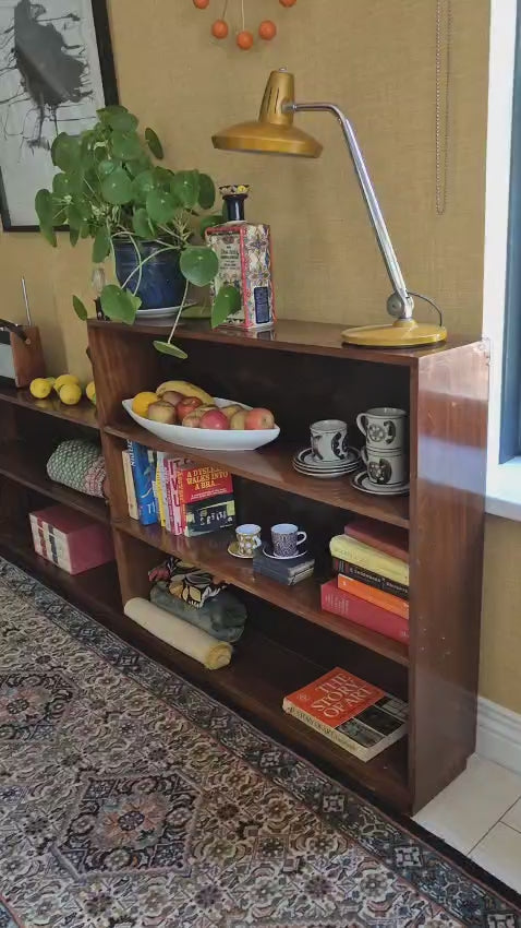 Large mahogany bookcase by Grace & Joy Furniture