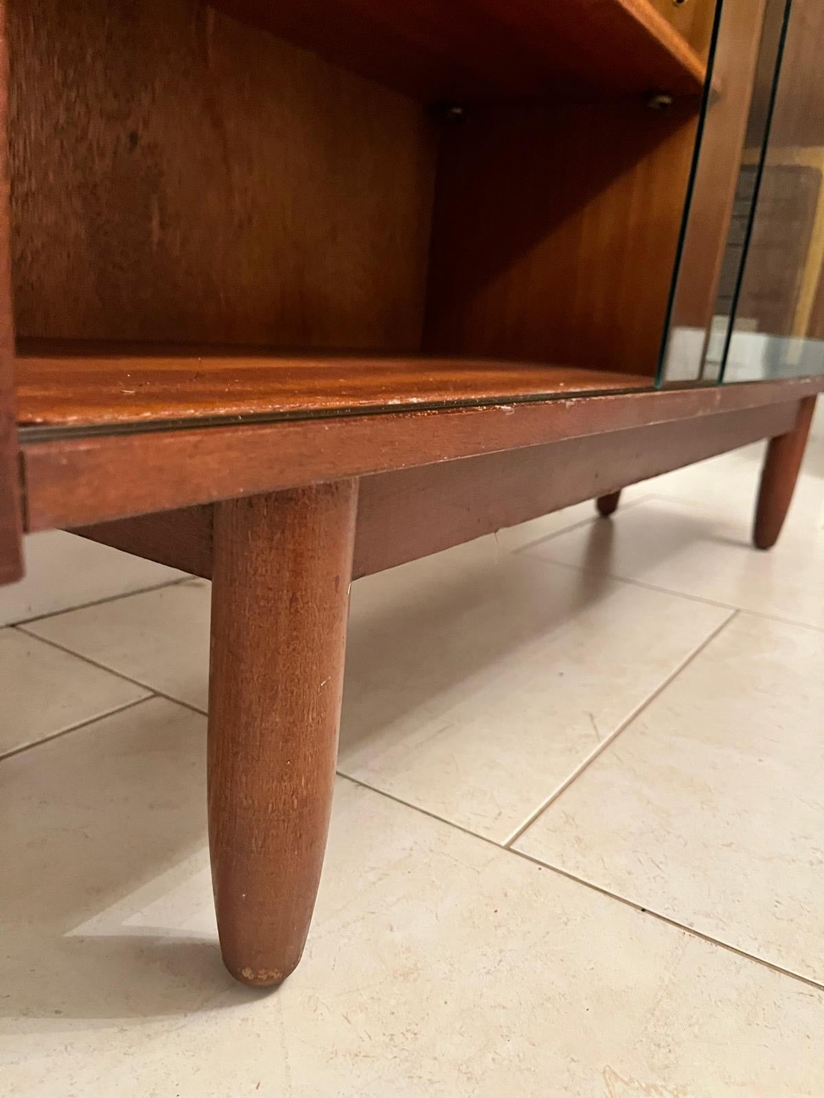 Petite mid century bookcase