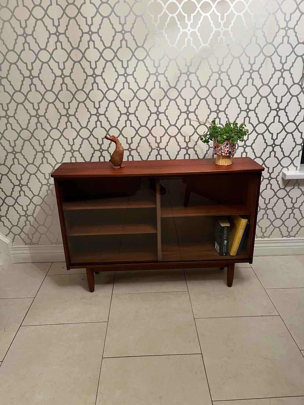 Petite mid century bookcase