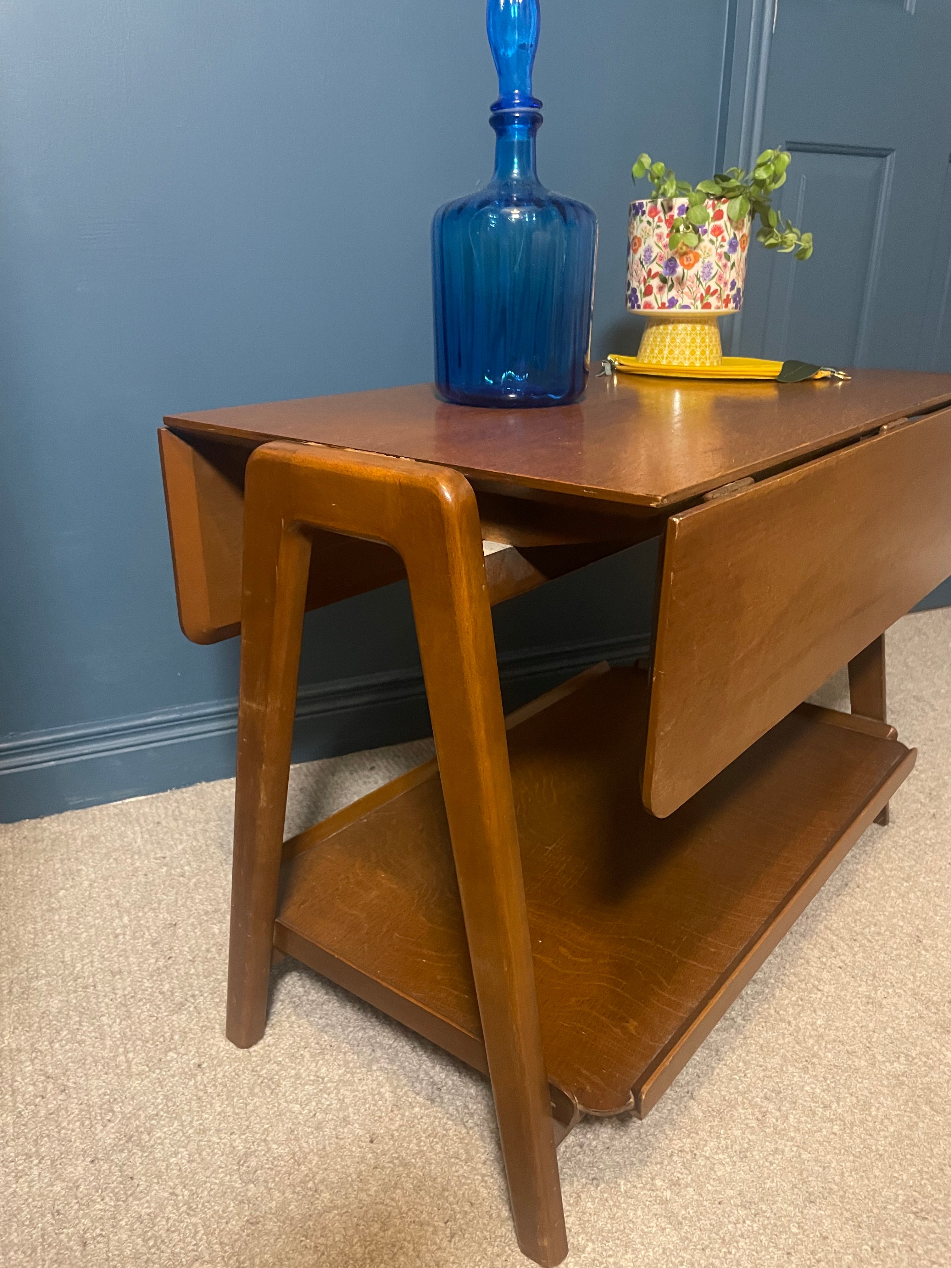 1960's Remploy Drop Leaf Coffee Table