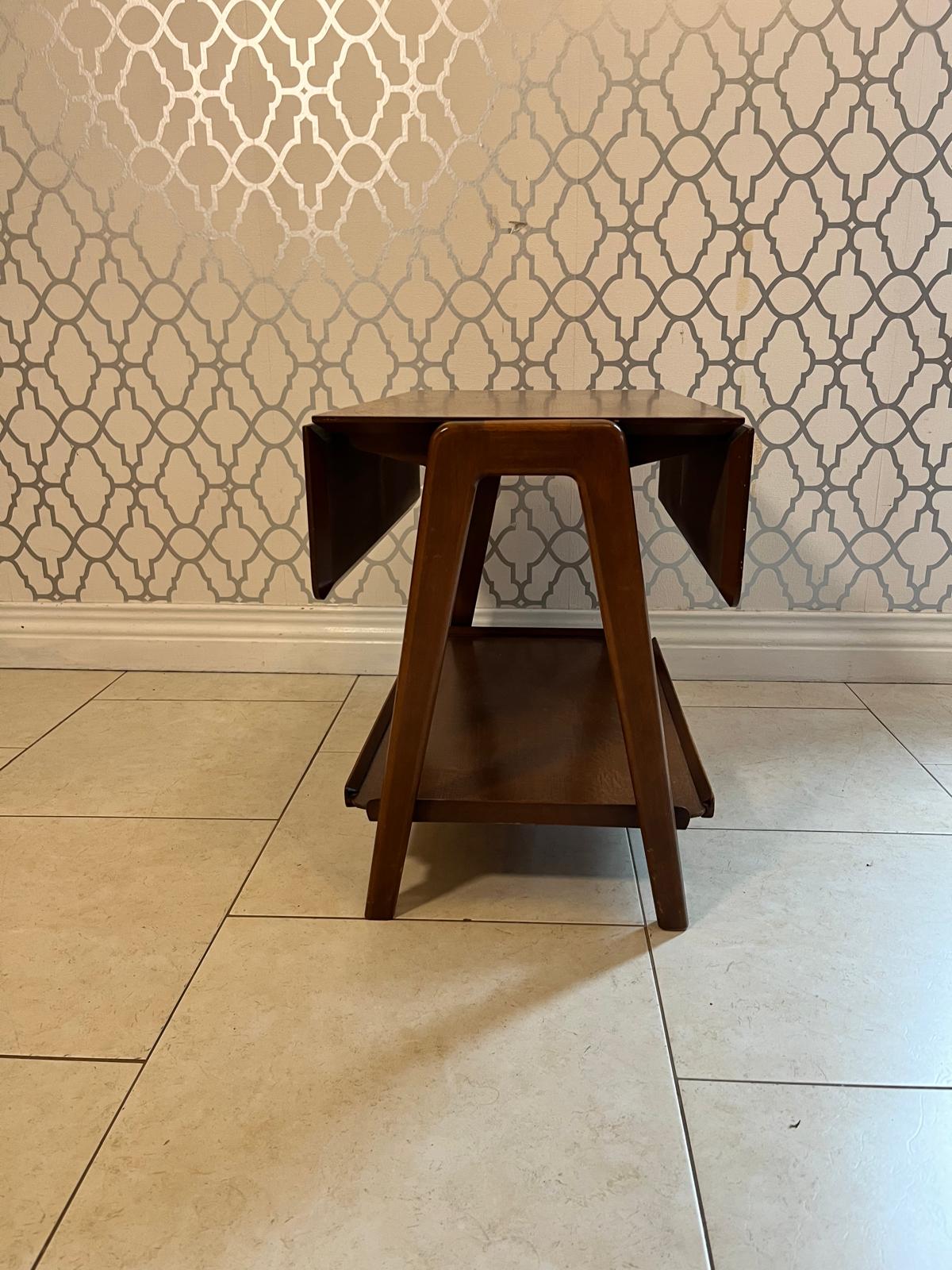 1960's Remploy Drop Leaf Coffee Table