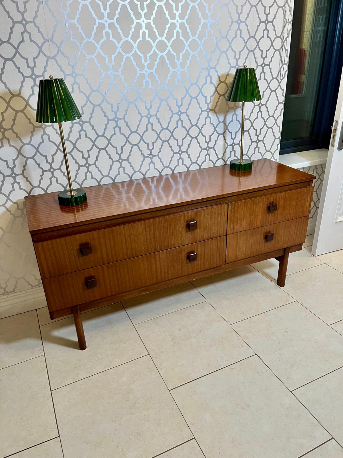A teak sideboard by Remploy C 1960