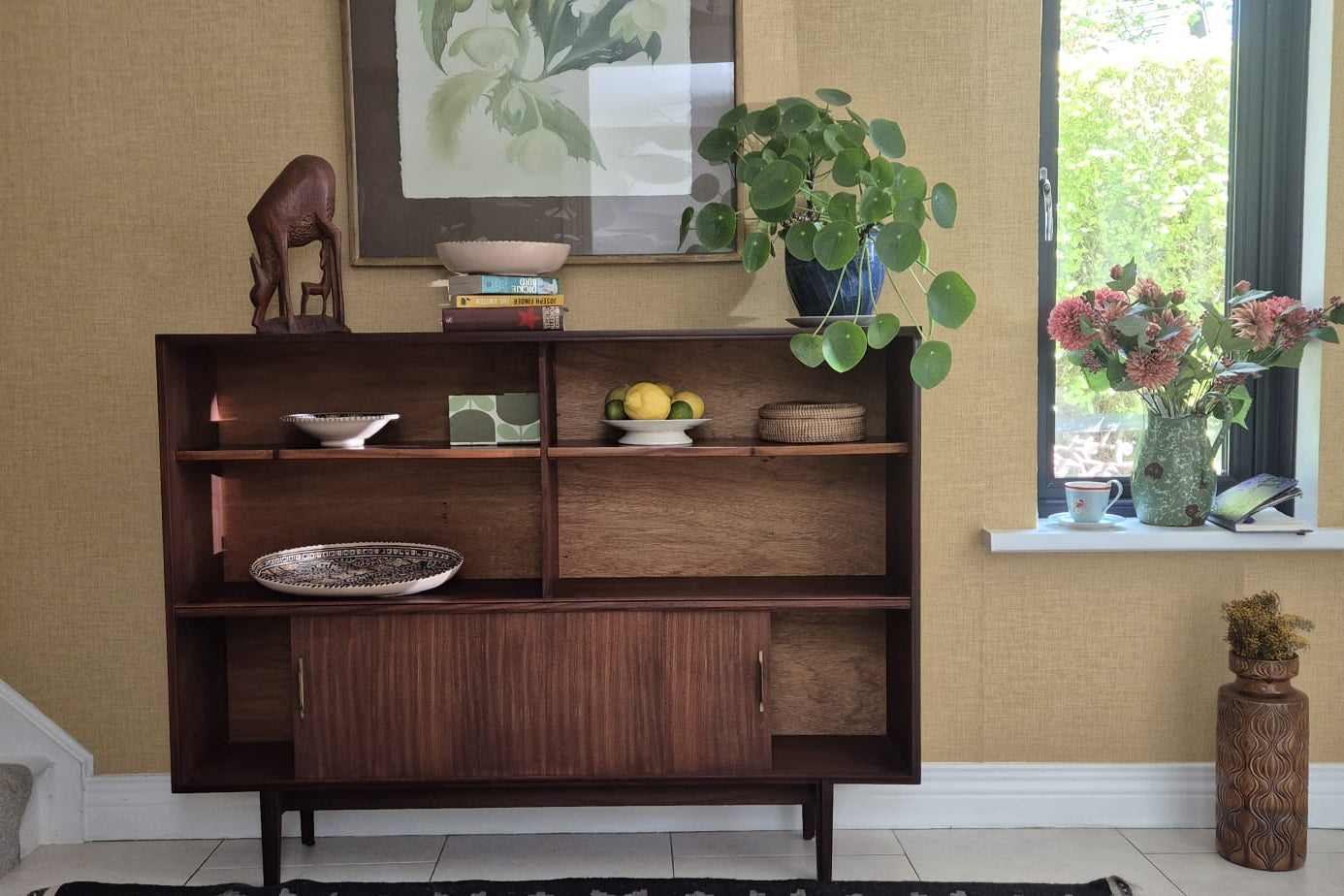 Vintage Open bookcase - Grace & Joy furniture