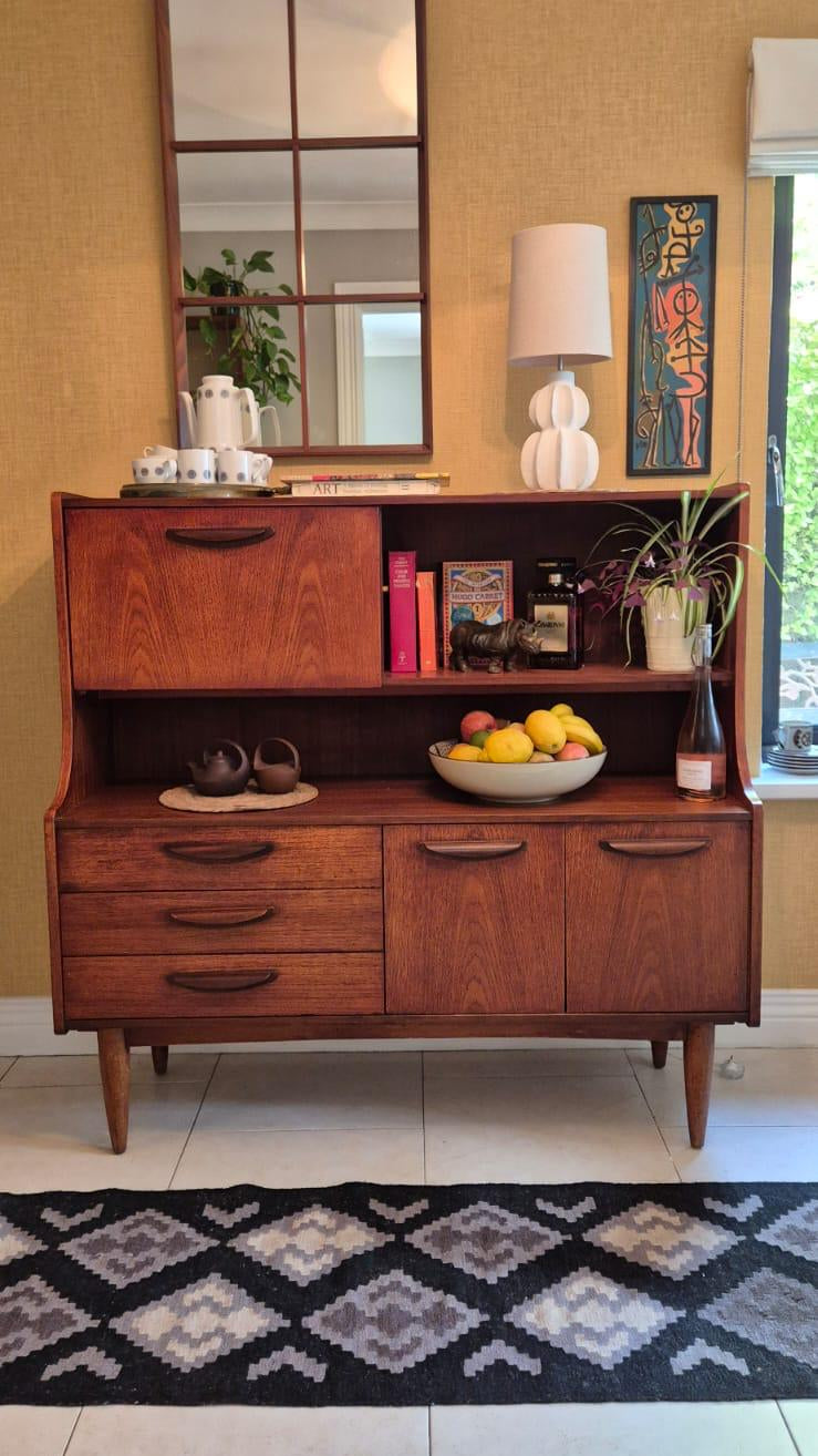 Teak cocktail sideboard - Grace and Joy