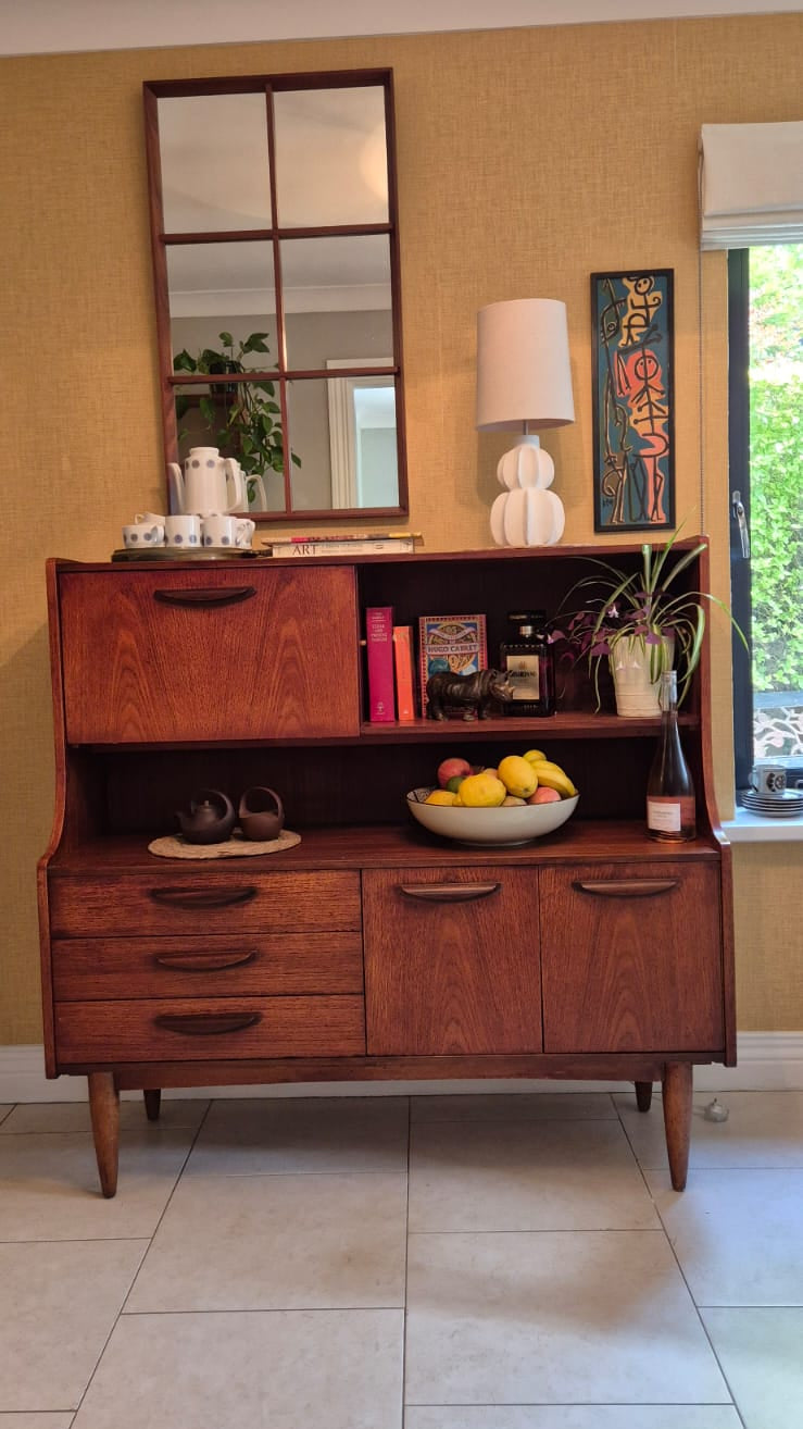 Teak cocktail sideboard - Grace and Joy
