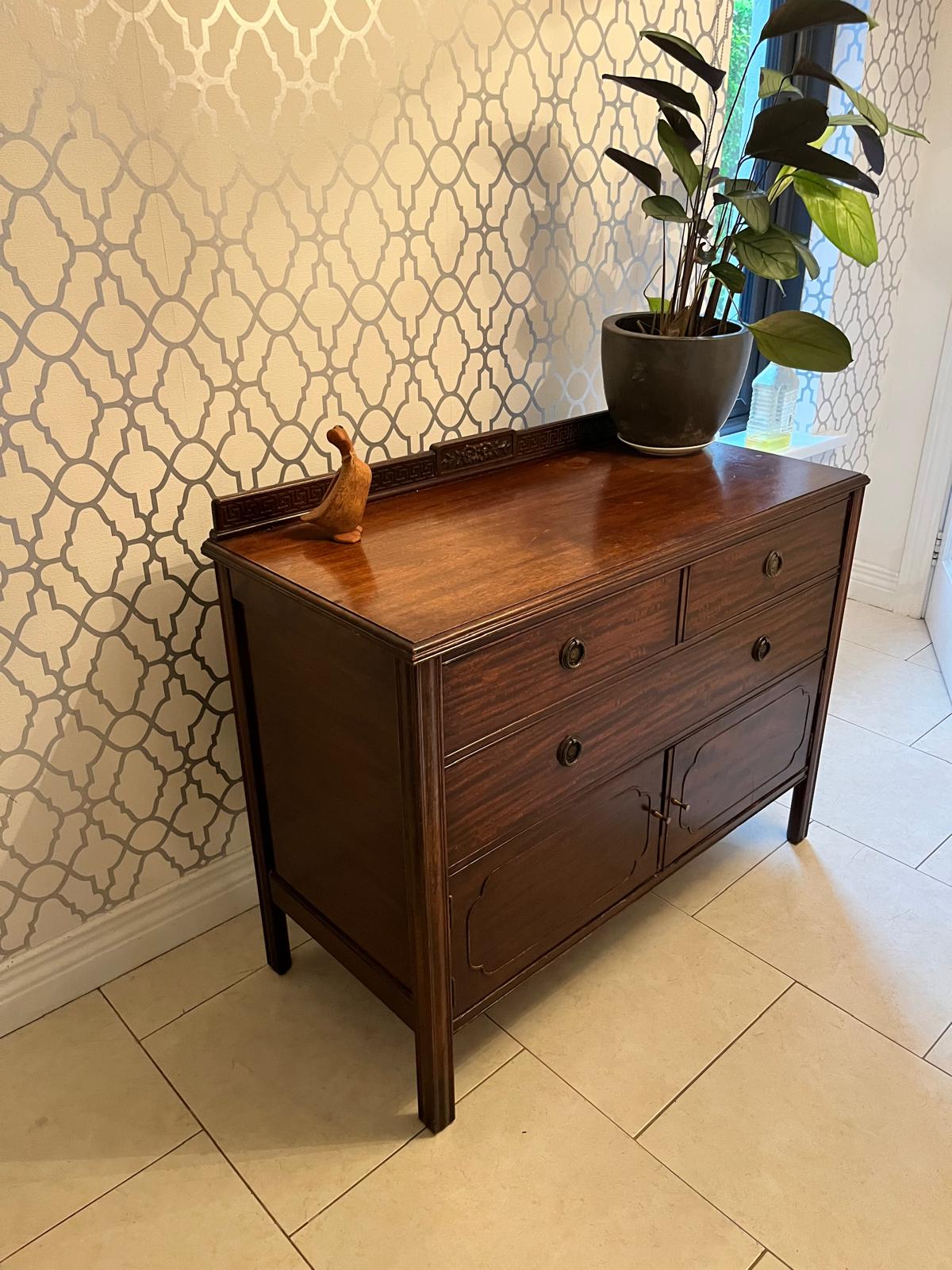Vintage 1930's mahogany dresser