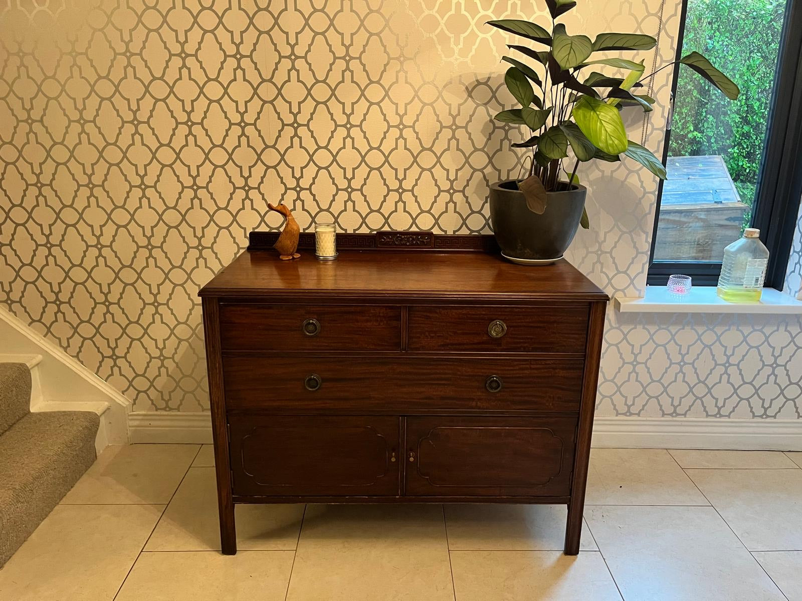 Vintage 1930's mahogany dresser
