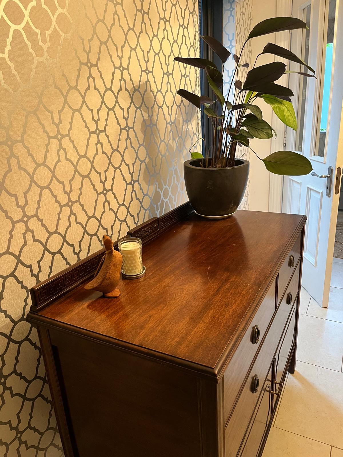 Vintage 1930's mahogany dresser