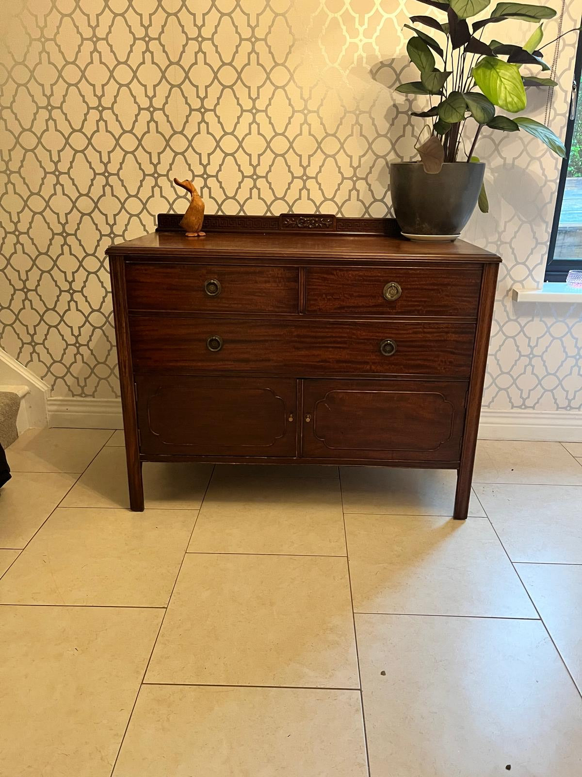 Vintage 1930's mahogany dresser