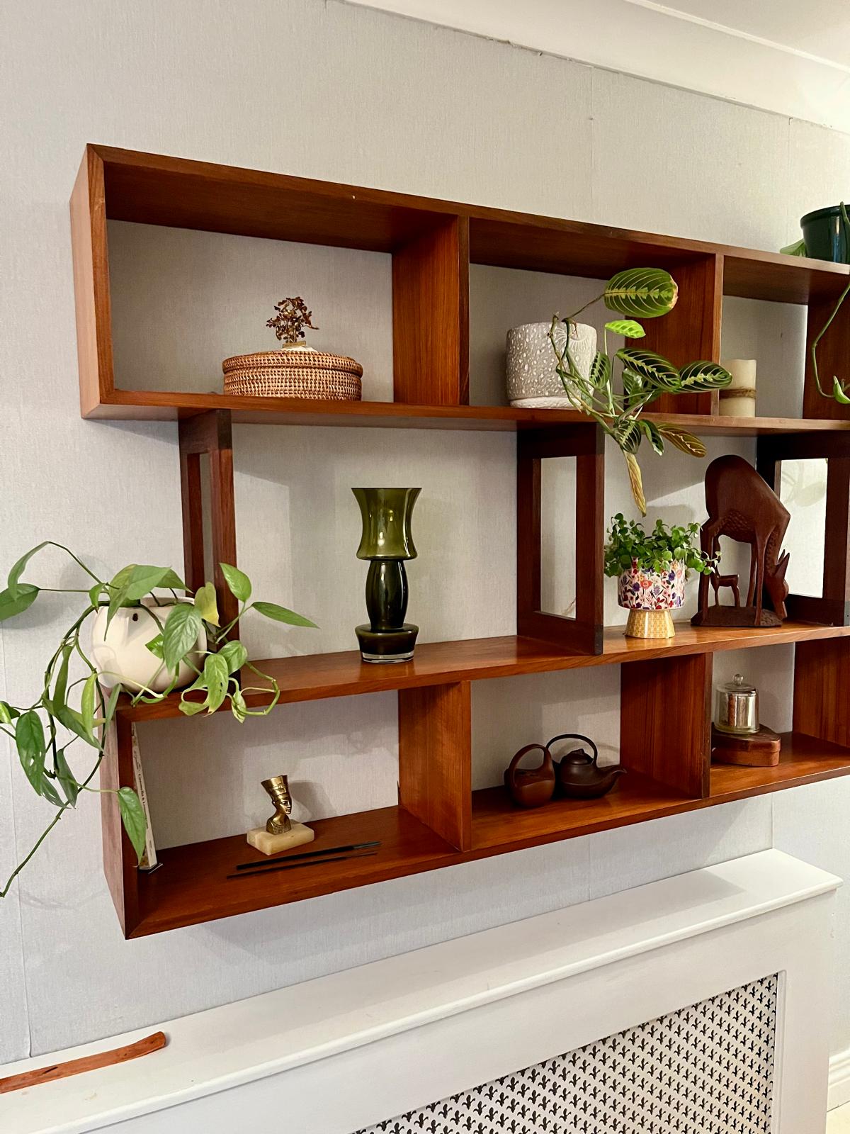 Vintage Scandinavian glass vase